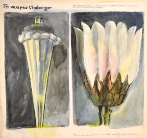 Flowers 1 
Acrylic on canvas 
148 x 138 cm