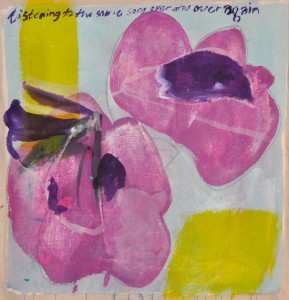 Song 
Acrylic on canvas 
57 x 55 cm