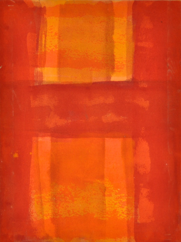 Orange 
Acrylic on canvas 
47 x 35,5 cm