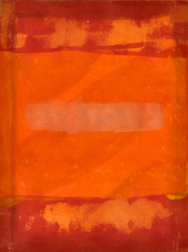 Orange 2 
Acrylic on canvas 
47 x 35,5 cm
