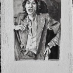 Jagger 
Ink on paper 
45 x 32 cm