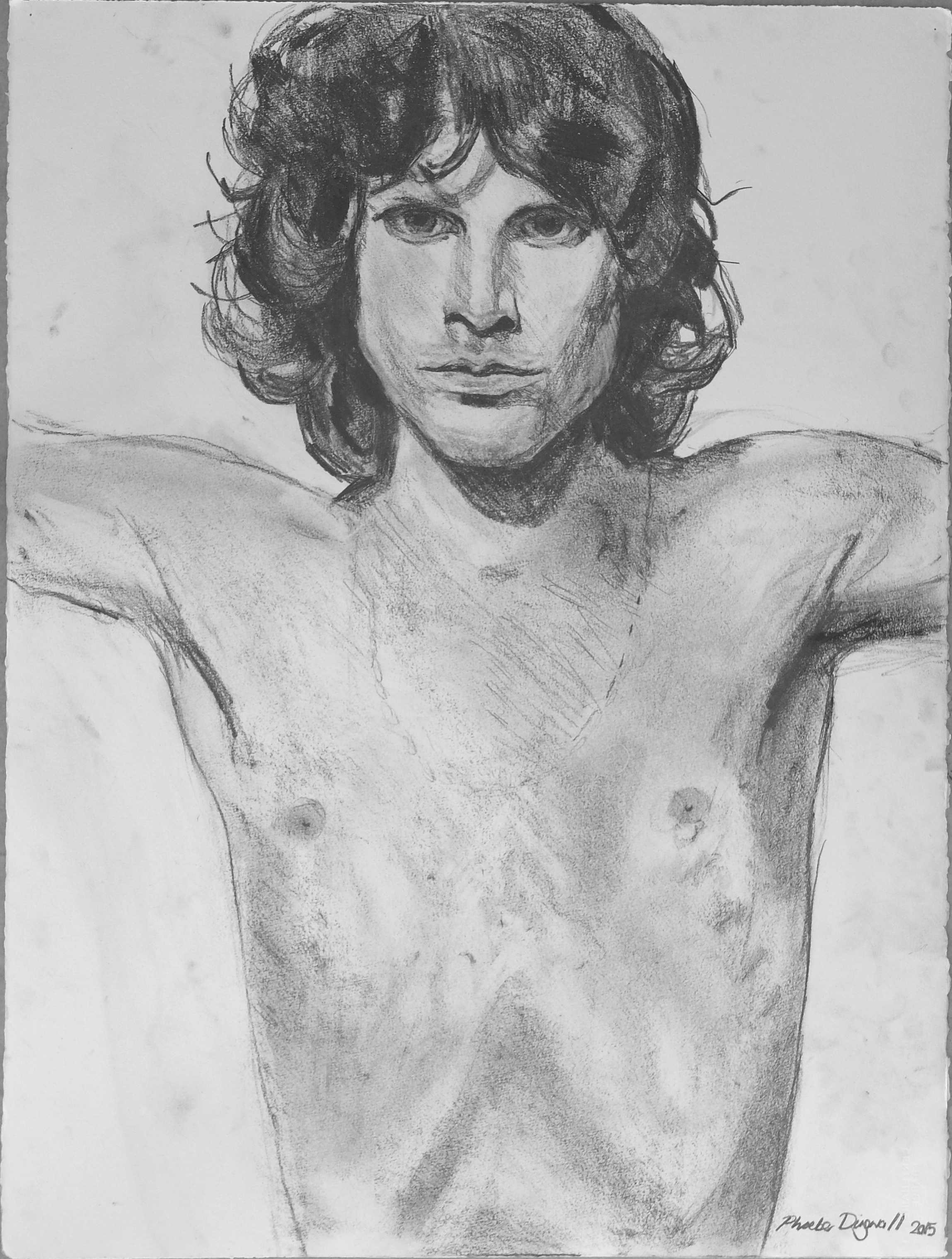 Jim 
Pencil on paper 
57 x 76 cm