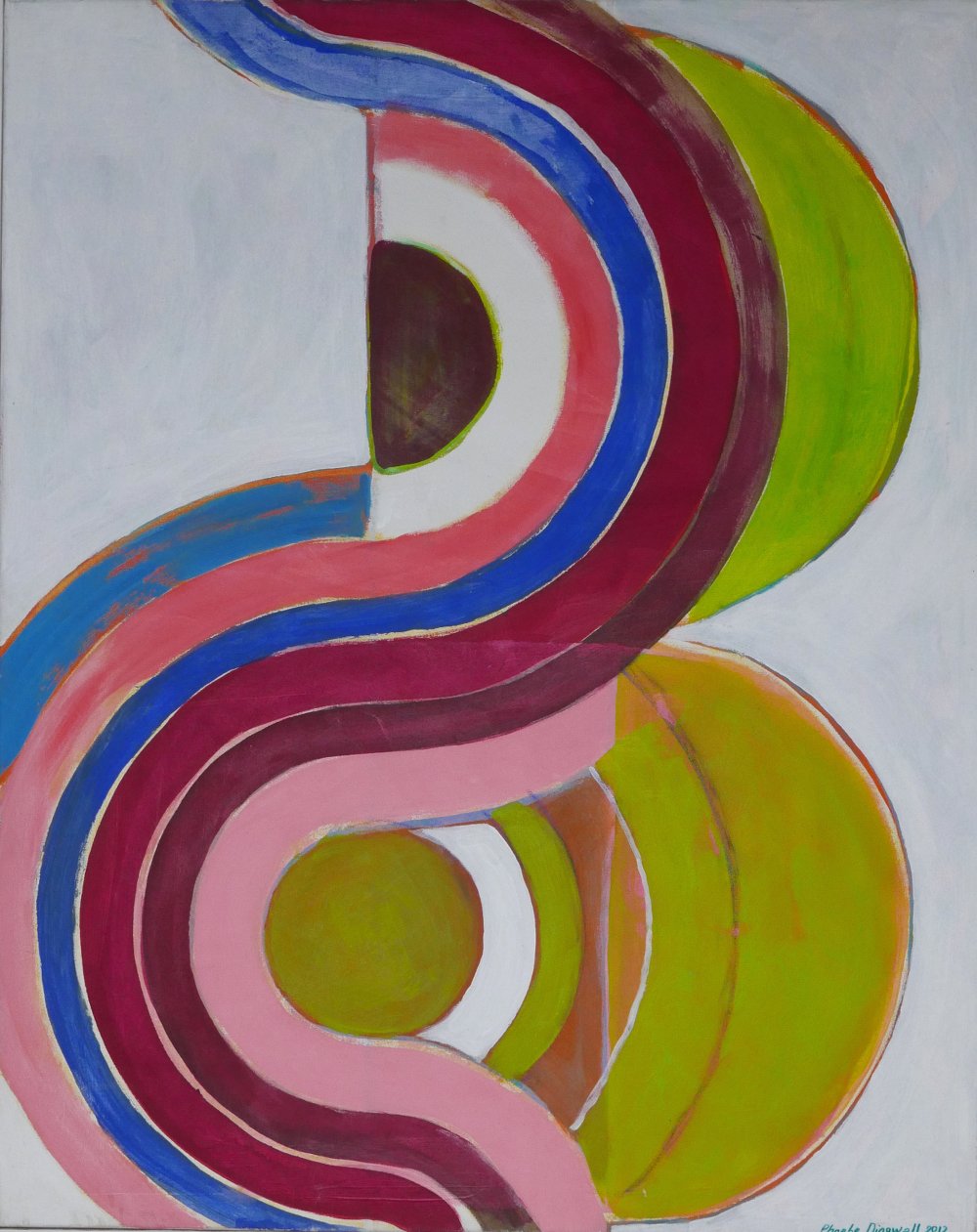Phoebe Dingwall painting Inner circle