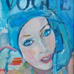 'Phone' oil on canvas 30cm x23cm