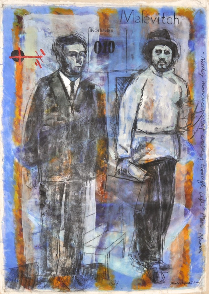 Malevitch 
Oil on canvas 
186 x 135 cm