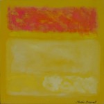Phoebe Dingwall painting Yellow Haze