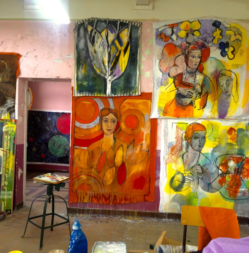 orange and yellow